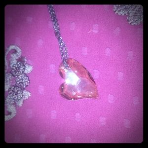 Yellow heart necklace